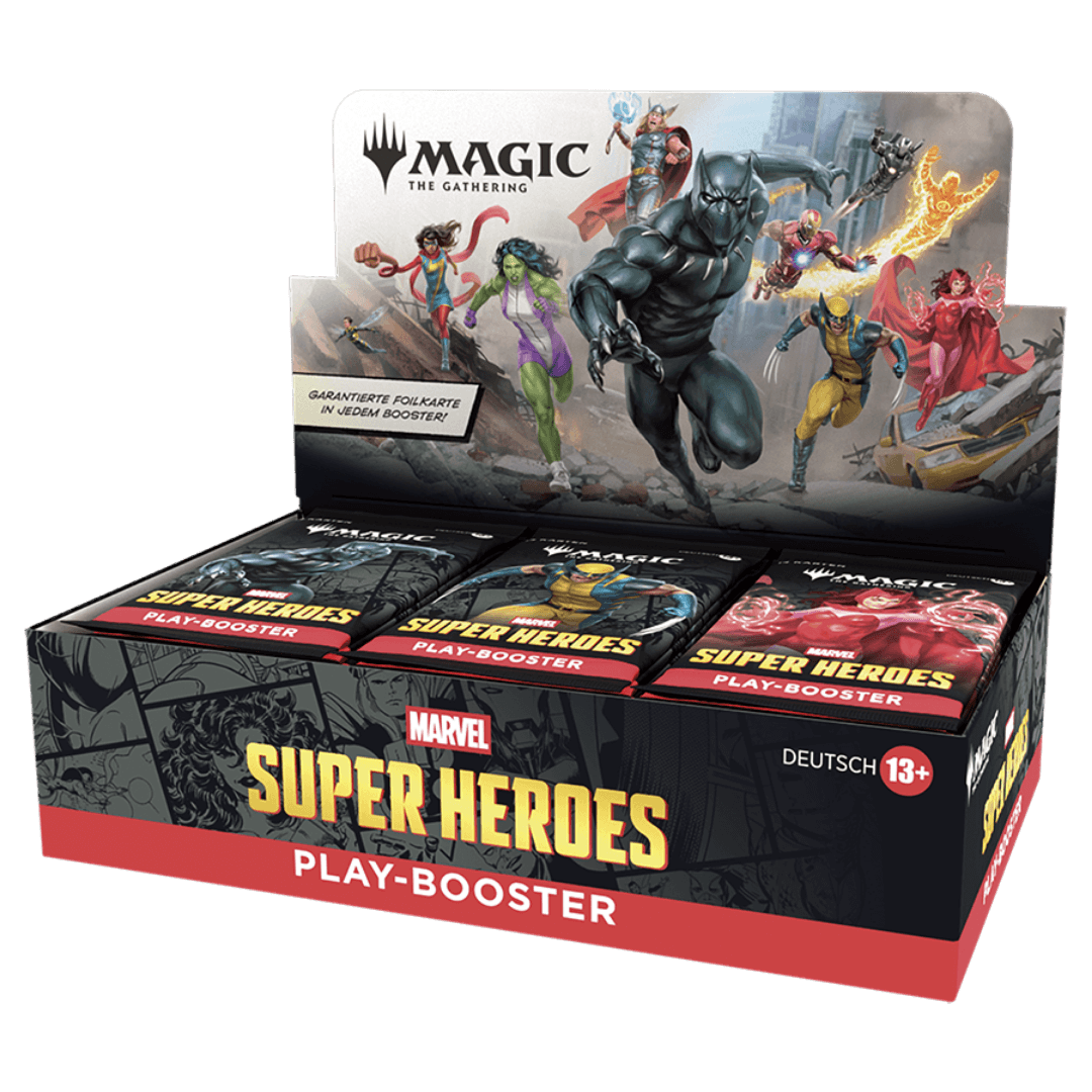 Marvel Super Heroes | Play Booster Display (DE)