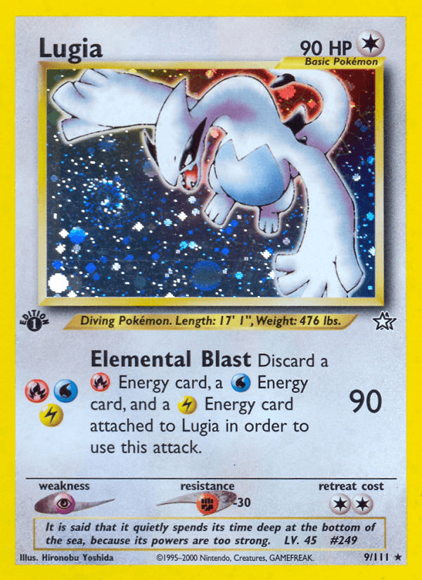 Lugia — Neo Genesis PSA 9