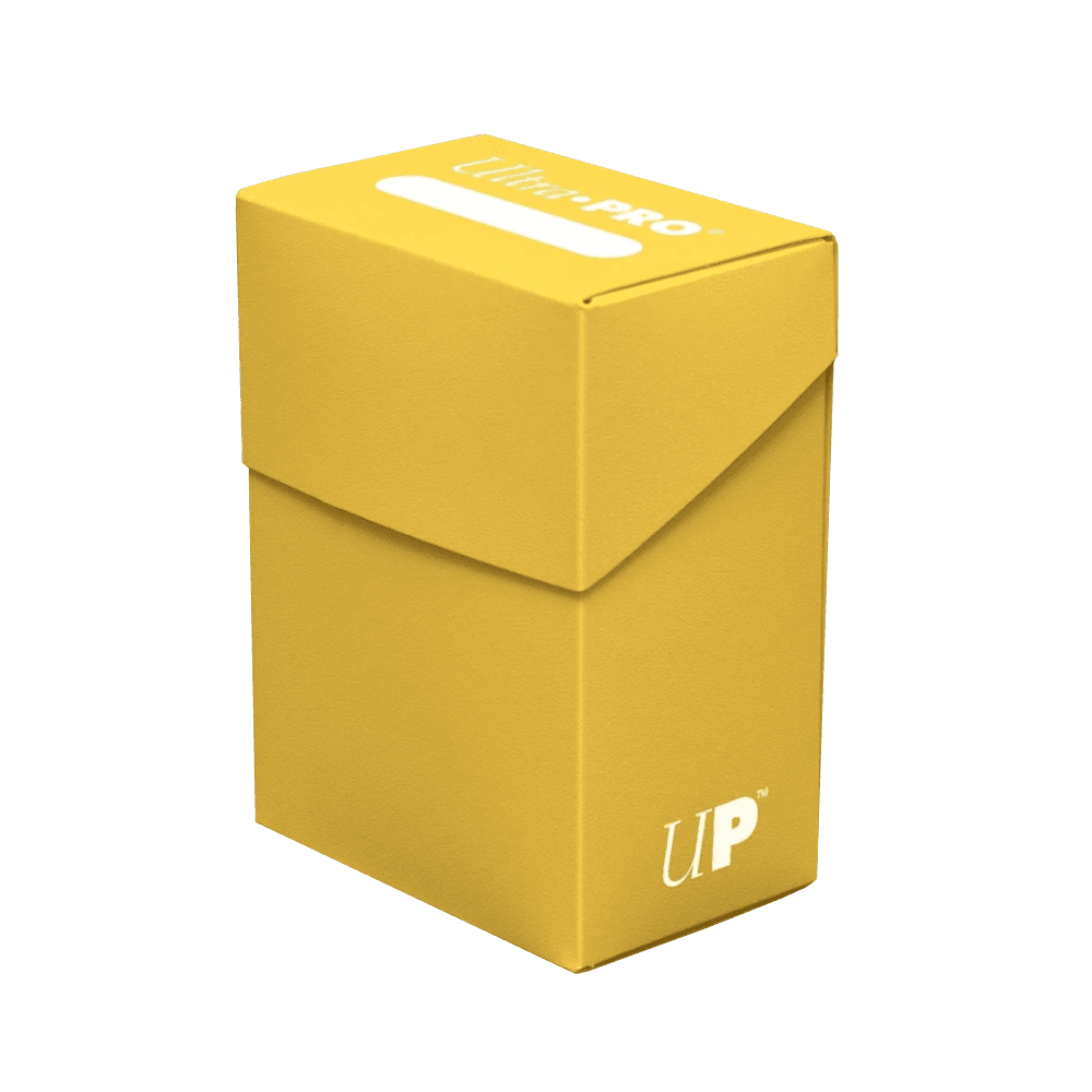 Ultra Pro Solid Color Deck Box Gelb