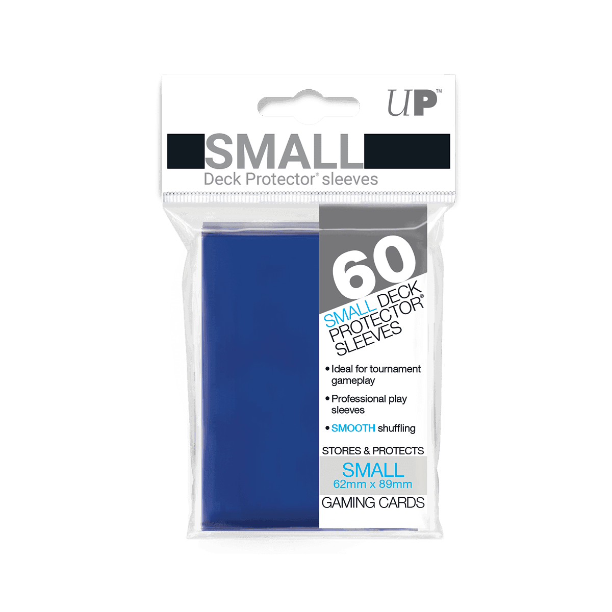 Ultra Pro PRO-Gloss Small Blue Deck Protector Sleeves (60ct)