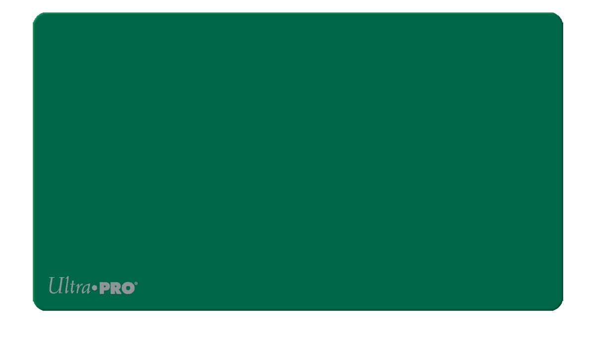 Ultra Pro Solid Forest Green Playmat