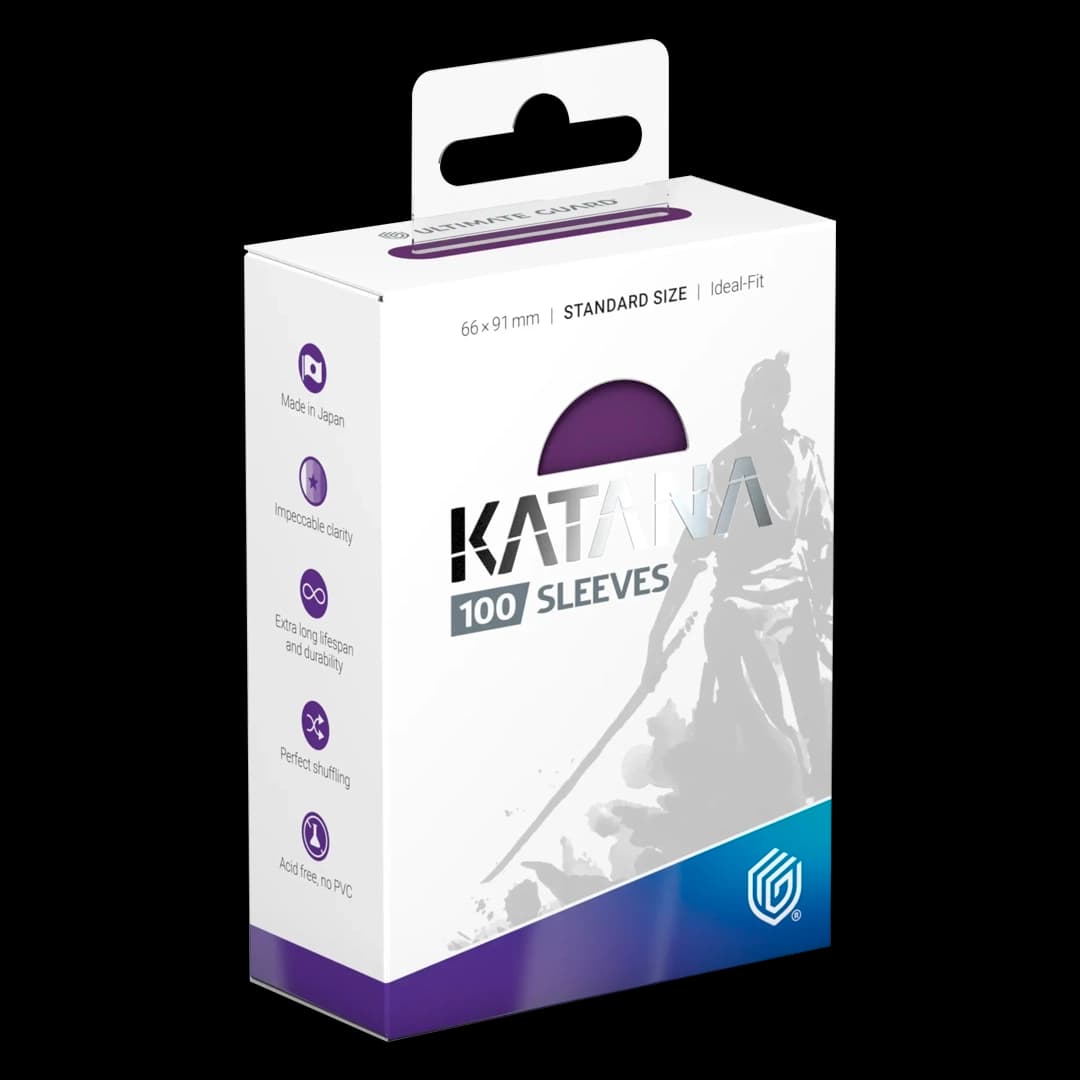 Ultimate Guard Katana Sleeves Standard Size (100) Iris Bloom