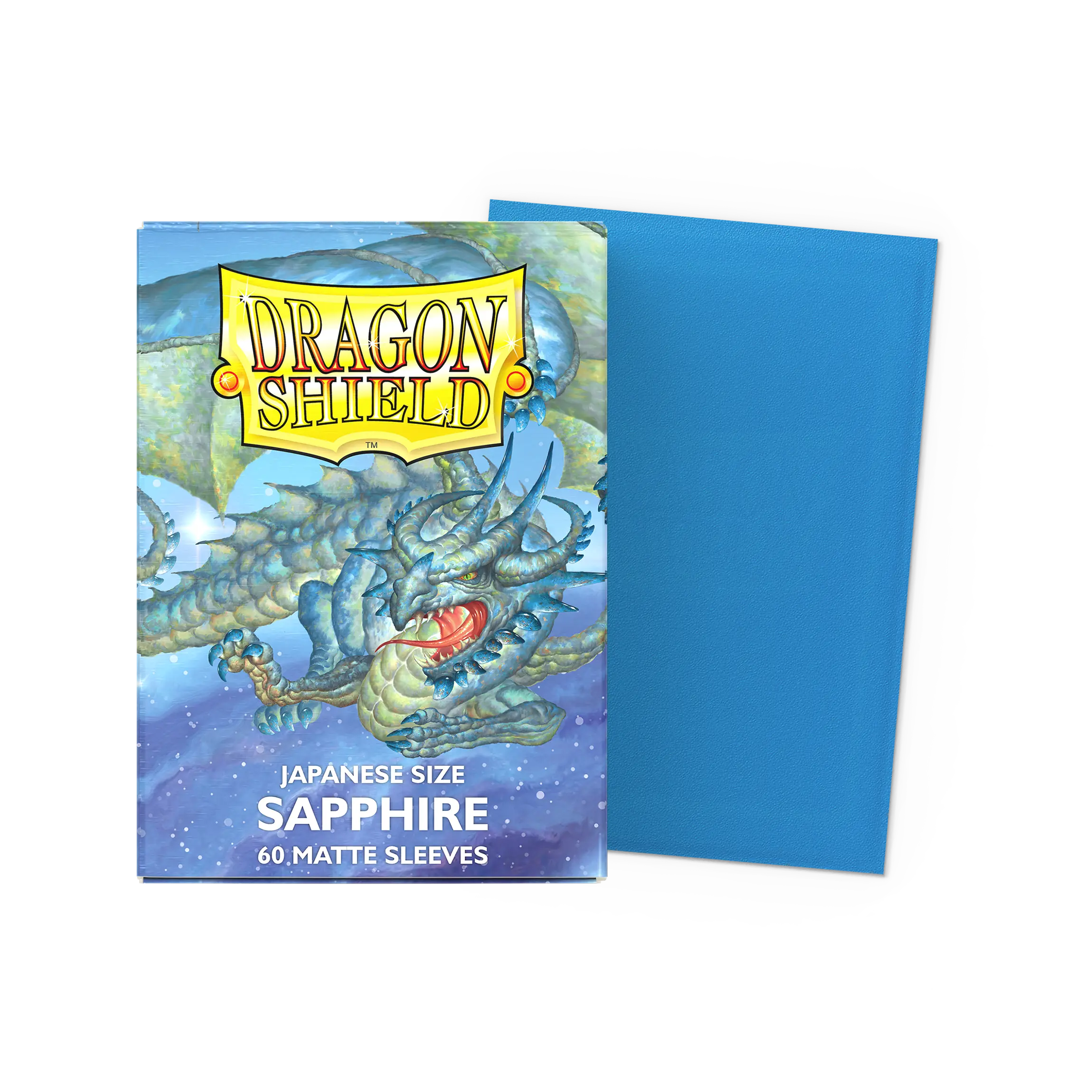 Sapphire - Matte Sleeves - Japanese Size