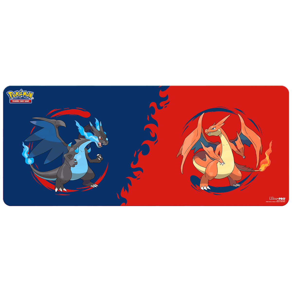 Ultra Pro Mega Charizard X and Mega Charizard Y 6ft Table Playmat für Pokémon TCG