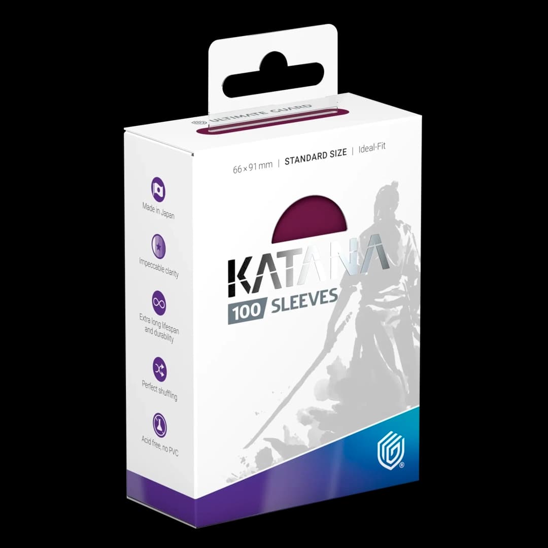 Ultimate Guard Katana Sleeves Standard Size (100) Radiant Plum