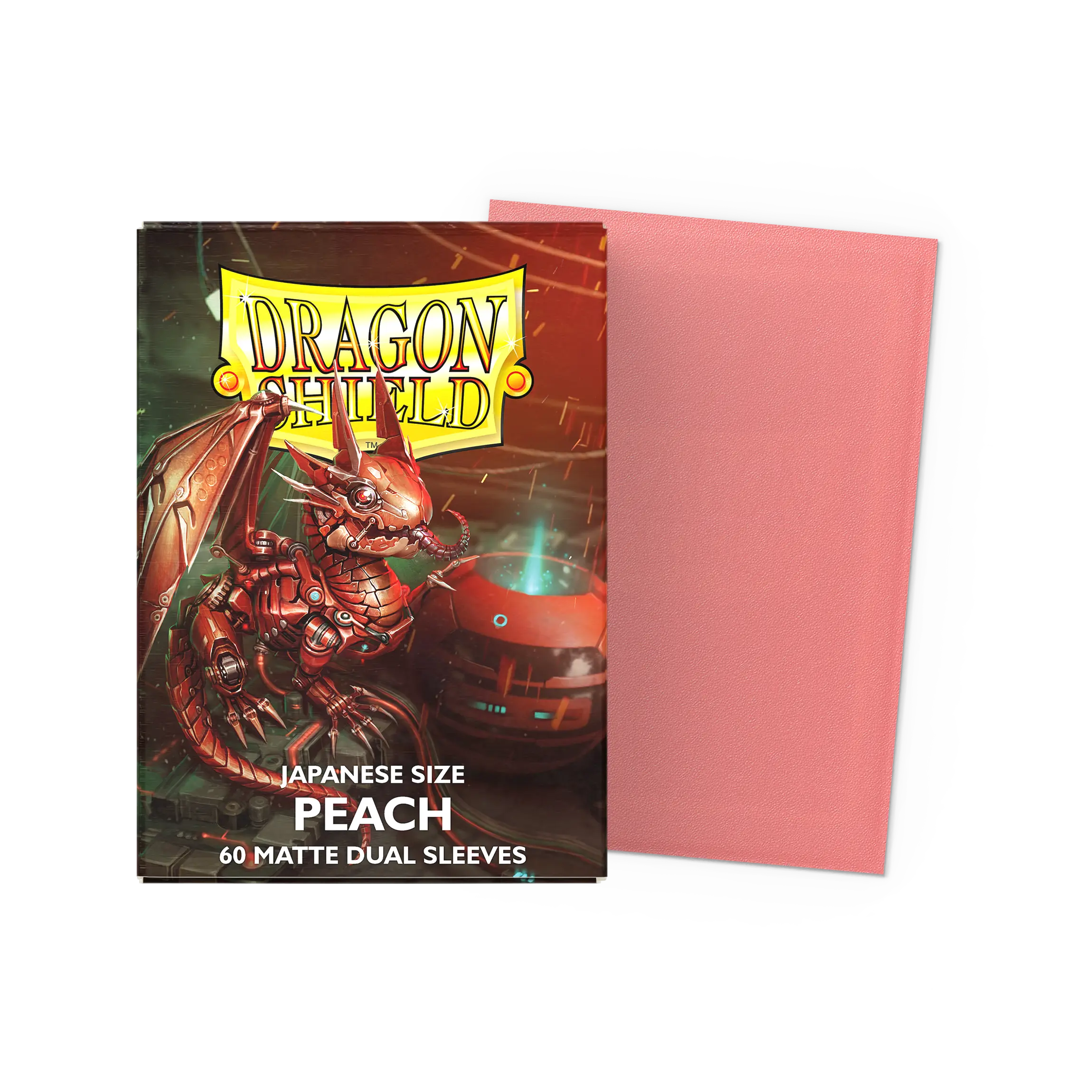 Peach - Matte Dual Sleeves Japanese Size