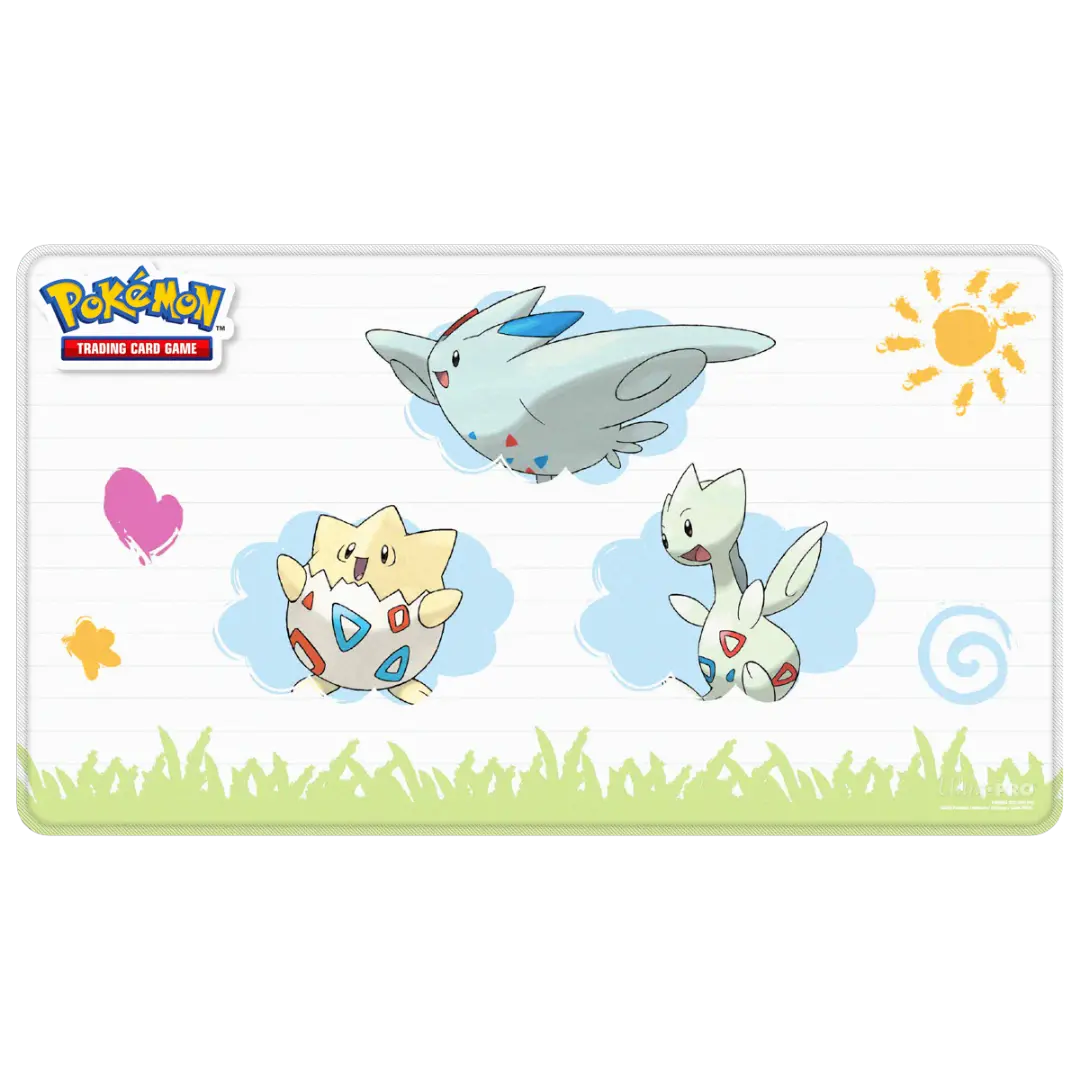 Ultra Pro Togepi Evolutions Stitched Playmat for Pokémon