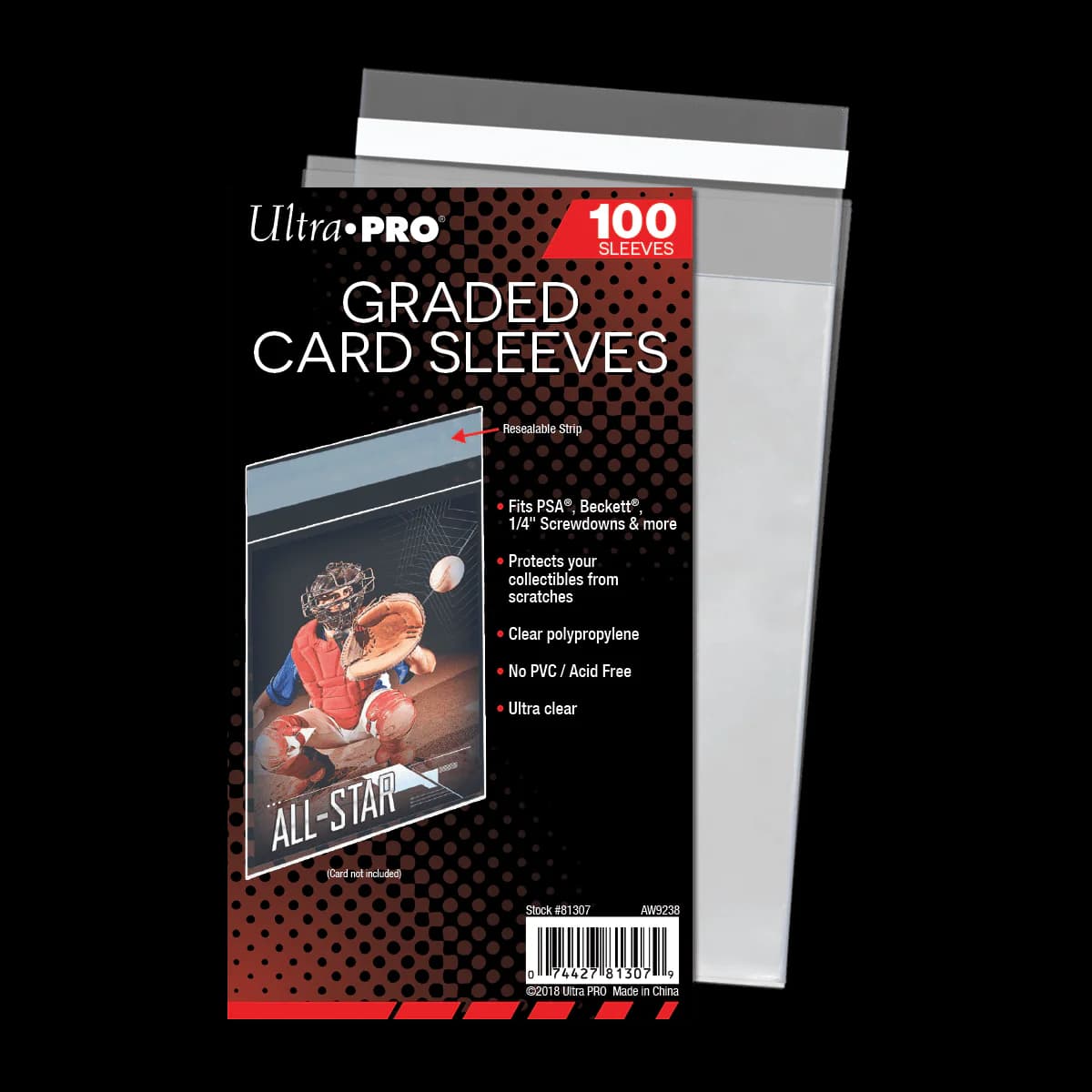 Ultra Pro Graded Card Resealable Sleeves