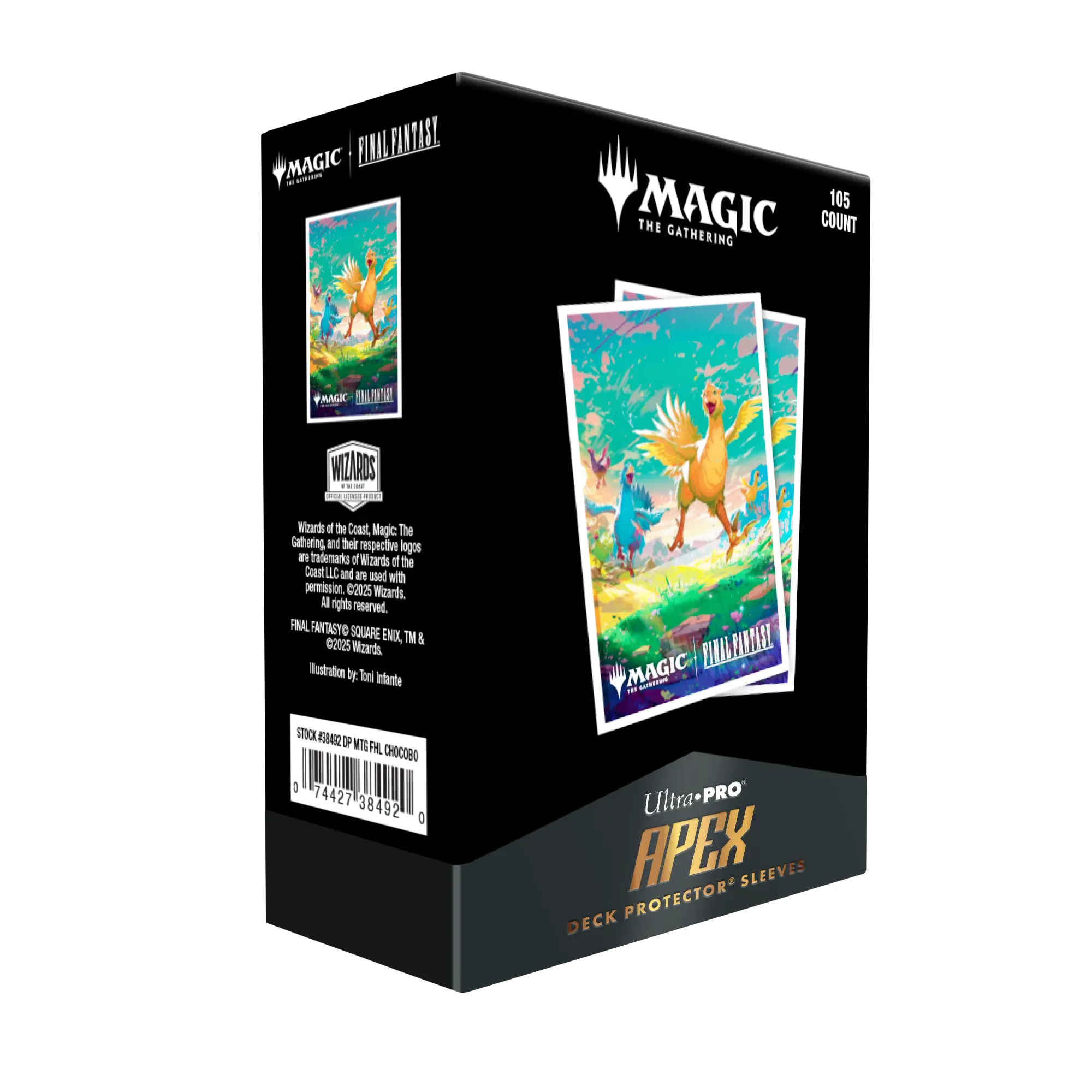 Ultra Pro Magic: The Gathering Final Fantasy APEX Deck Protector Sleeves (105ct) Chocobo