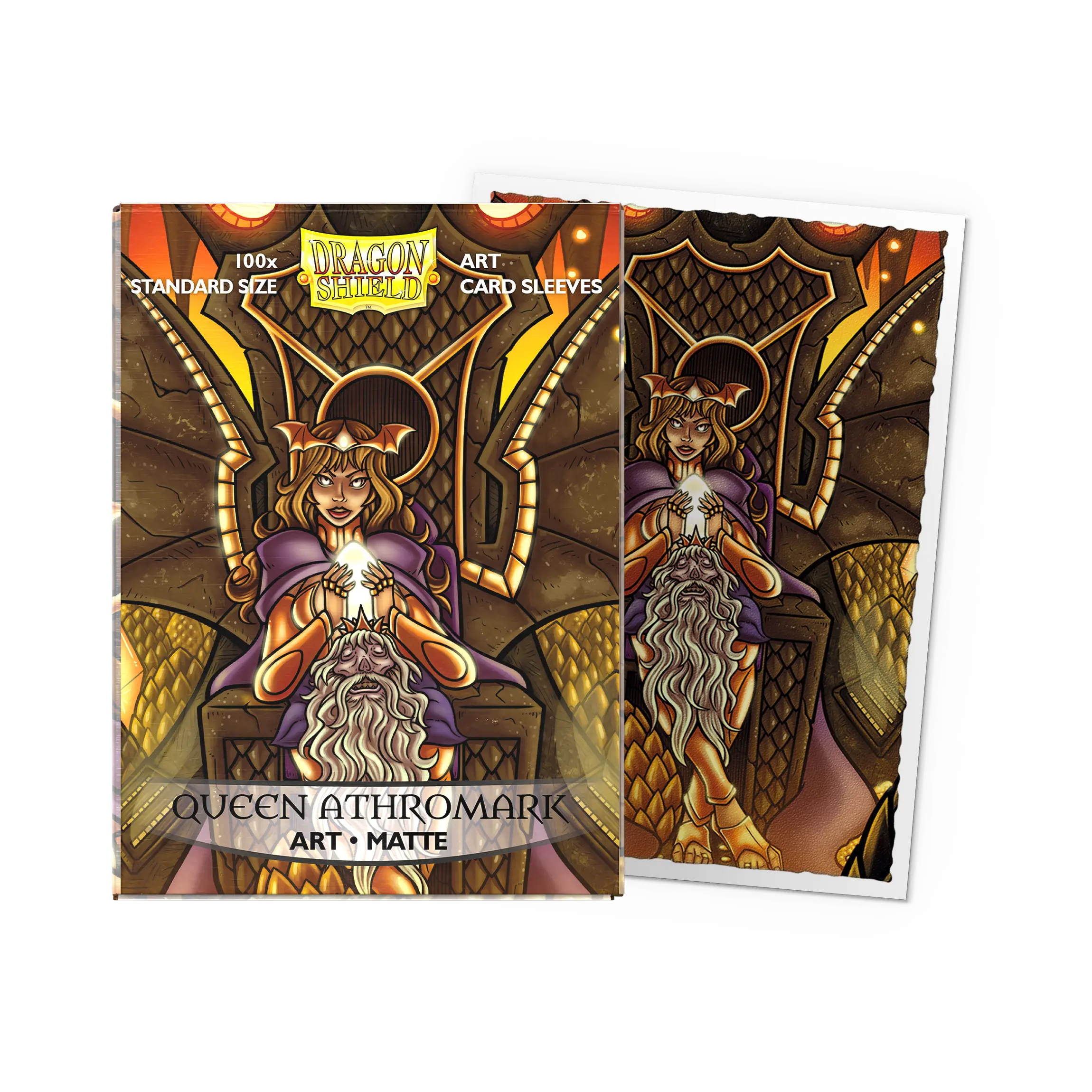 Queen Athromark Portrait - Matte Art Sleeves - Standard Size