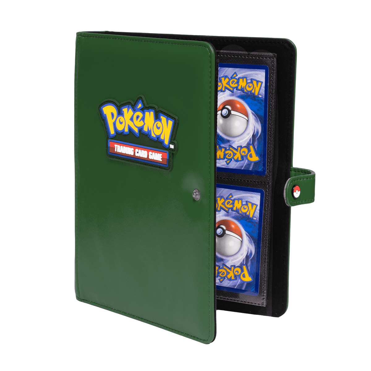Ultra Pro 4-Pocket Premium Snap Binder Green für Pokémon